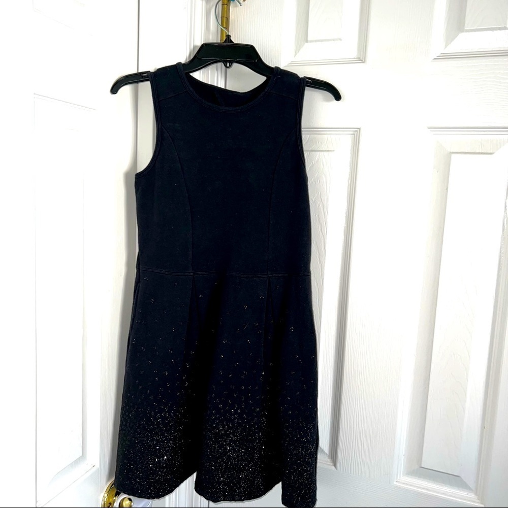ABERCROMBIE & Fitch girl’s black, sleeveless dress with sparkles